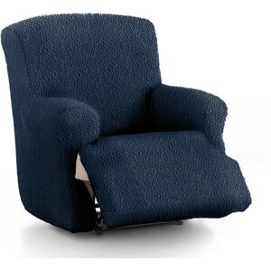 Eysa Housse de fauteuil relax XL extensible bleu 60 - 110 cm