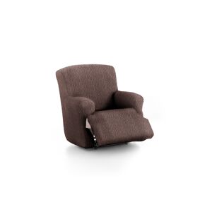 Eysa Housse de fauteuil relax XL extensible marron 60 - 110 cm
