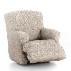 Eysa Housse de fauteuil relax XL extensible ecru 60 - 110 cm