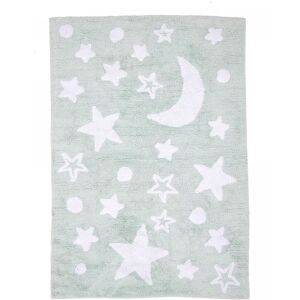 Un amour de tapis Tapis enfant en coton Fait main 140x200 Vert