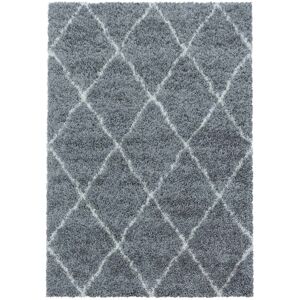 STUDIO DECO Tapis de style geometrique gris et blanc 280x370cm