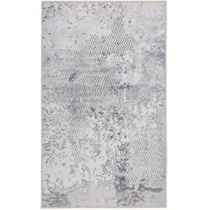 Wecon Home Tapis de bain vintage tons de gris 70x120