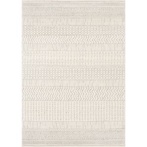 Surya Tapis Scandinave Boheme Blanc/Gris 152x213