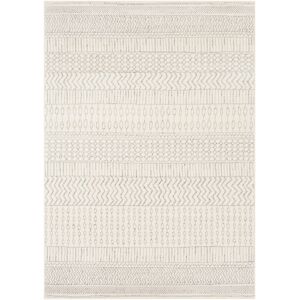 Surya Tapis Scandinave Boheme Blanc/Gris 200x275