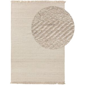 Benuta Tapis de laine creme 80x150