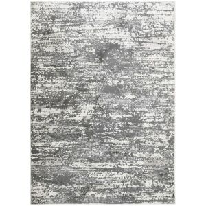 The Deco Factory Tapis extra-doux motif lignes horizon gris 160x230