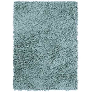 The Deco Factory Tapis tout doux fausse fourrure bleu clair 160x230