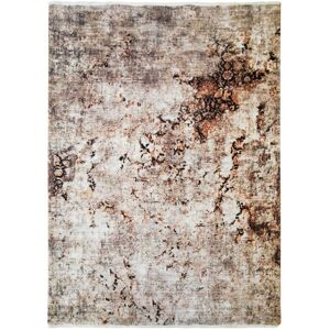 The Deco Factory Tapis extra-doux effet peinture beige 120x170