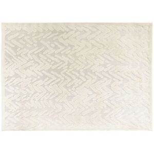 The Deco Factory Tapis avec relief motif empreinte naturel 120x170