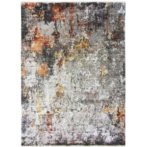 The Deco Factory Tapis extra-doux effet peinture taupe 120x170