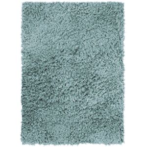 The Deco Factory Tapis tout doux fausse fourrure bleu clair 197x290