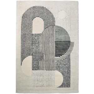 Un amour de tapis Tapis salon 120x170 cm tufte main en laine creme Care&Fair