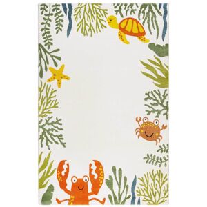 Esprit Tapis theme animaux marin beige 160x225