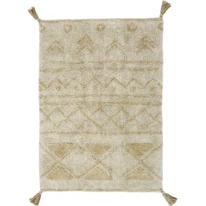 Lorena Canals Tapis lavable en coton beige 70x100