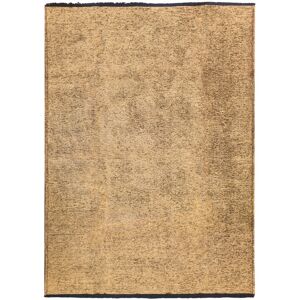 The Deco Factory Tapis en coton et polyester lavable tisse plat beige 160x230