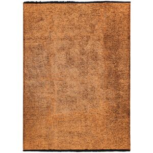 The Deco Factory Tapis en coton et polyester tisse plat orange 160x230