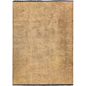 The Deco Factory Tapis en coton et polyester tisse plat beige 120x170