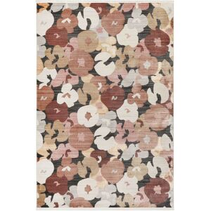 Esprit Tapis motif floral vintage tons chauds 120x170