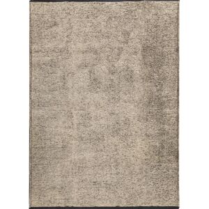 The Deco Factory Tapis en coton et polyester tisse plat gris 160x230