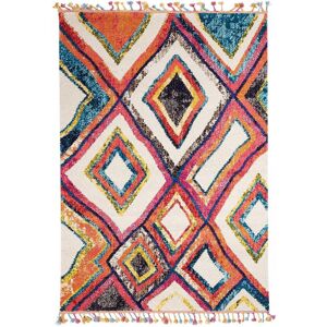 Un amour de tapis Tapis berbere style en polypropylene Oeko-Tex 160x230 Multicolore