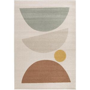 Un amour de tapis Tapis salon en polypropylene Oeko-Tex 120x170 Ecru