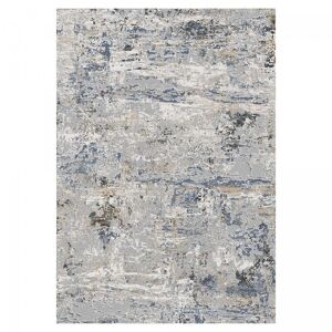 Un amour de tapis Tapis salon en polyester Oeko-Tex 120x160 Gris