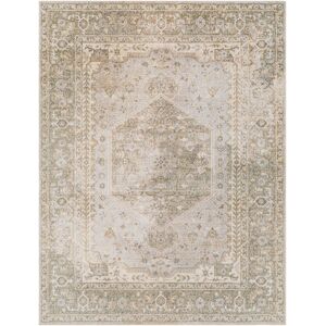 Surya Tapis Vintage Lavable en Machine Beige/Gris 160x213