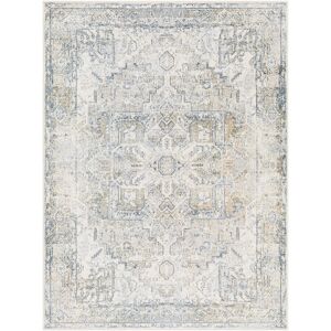 Surya Tapis Vintage Lavable en Machine Gris/Bleu 160x213