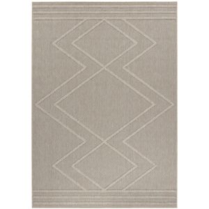 STUDIO DECO Tapis effet jute naturel a relief berbere beige 120x170cm