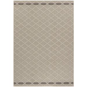 STUDIO DECO Tapis effet jute naturel a relief stries beige 240x340cm