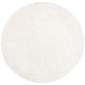 STUDIO DECO Tapis a poils longs rond SOFTY Creme 160x160cm