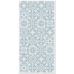 Home and Living Tapis vinyle carreaux ciments triana bleu 300x200cm