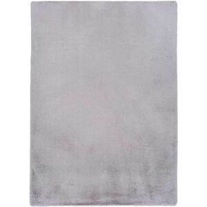 Atticgo Tapis lavable extra doux en gris argente, 120X180 cm