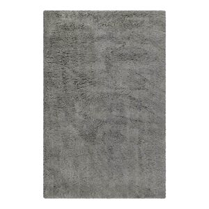 Esprit Tapis confort moelleux en laine, poils longs gris 90x160