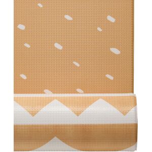 ToddleKind Tapis pour bebe en polyurethane dessin reversible beige 140 x 200