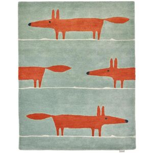 Un amour de tapis Tapis enfant 90x150 cm tufte main en laine vert