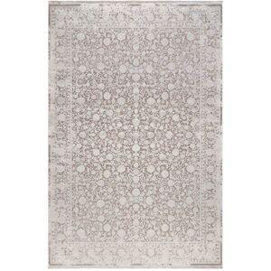 Esprit Tapis classique toucher soyeux vintage beige a relief 133x200