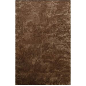 Homie Living Tapis a poils longs, doux et moelleux, taupe marron 170x240