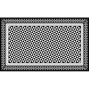 Le Grand Cirque Tapis vinyle noir 65x180cm