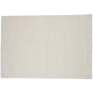 WOODEK Tapis en laine design scandinave Milton, blanc casse 160x230