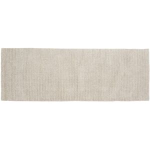 WOODEK Tapis en laine design scandinave Milton, gris clair 70x200