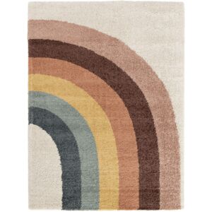 Drawer Tapis contemporain a motif geometrique multicolore 160x230 cm