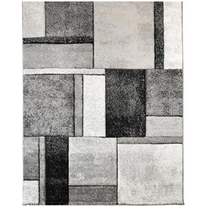 Un amour de tapis Tapis salon en polypropylene Oeko-Tex 120x170 Gris