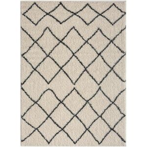 Un amour de tapis Tapis berbere style en polypropylene 80x150 Creme