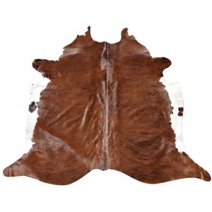 Un amour de tapis Tapis salon en peau de bete Fait main 180x200 Marron