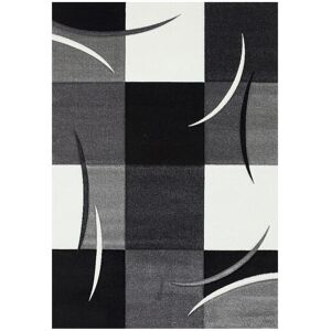 Un amour de tapis Tapis salon en polypropylene Oeko-Tex 120x170 Gris