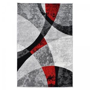 Un amour de tapis Tapis salon 120x170 rouge OEKO-TEX®