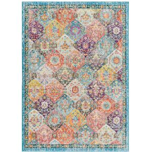 Un amour de tapis Tapis orient style en polypropylene Oeko-Tex 160x230 Multicolore