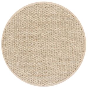 Safavieh Tapis Herbe de mer Naturel/Beige 120 X 120