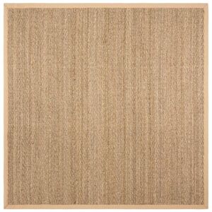 Safavieh Tapis Herbe de mer Naturel/Beige 120 X 120